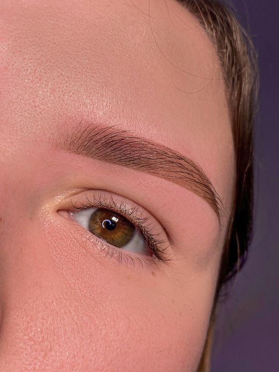 Comparing different permanent eyebrow styles